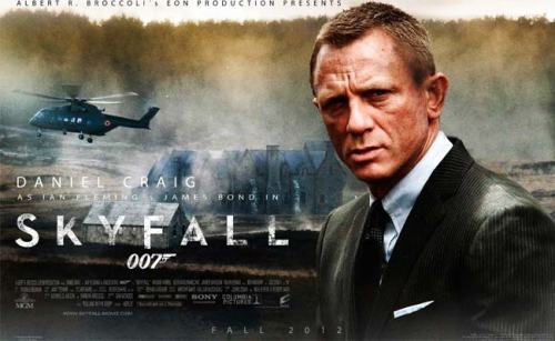 Afiche Skyfall
