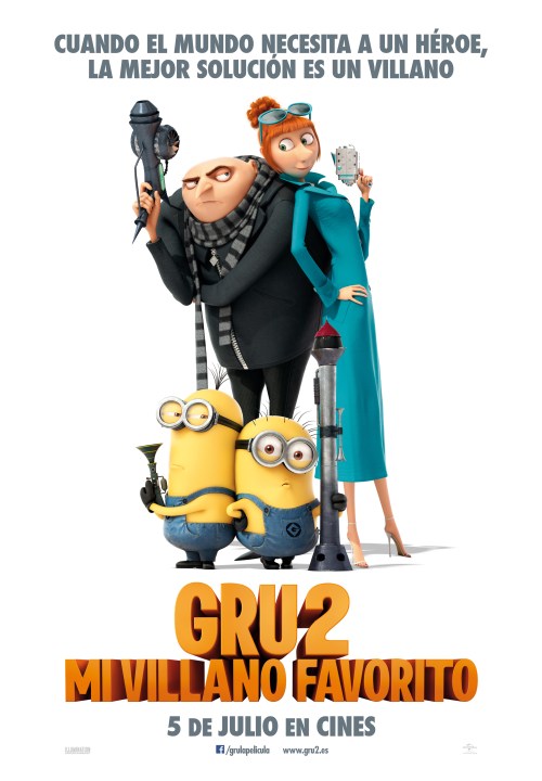 Gru, mi villano favorito 2 poster
