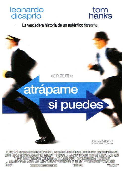 atrapame si puedes poster